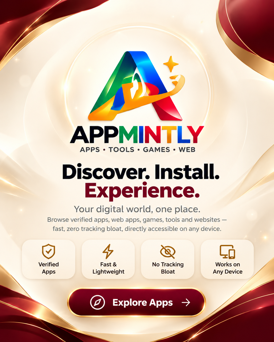 AppMintly home screen preview